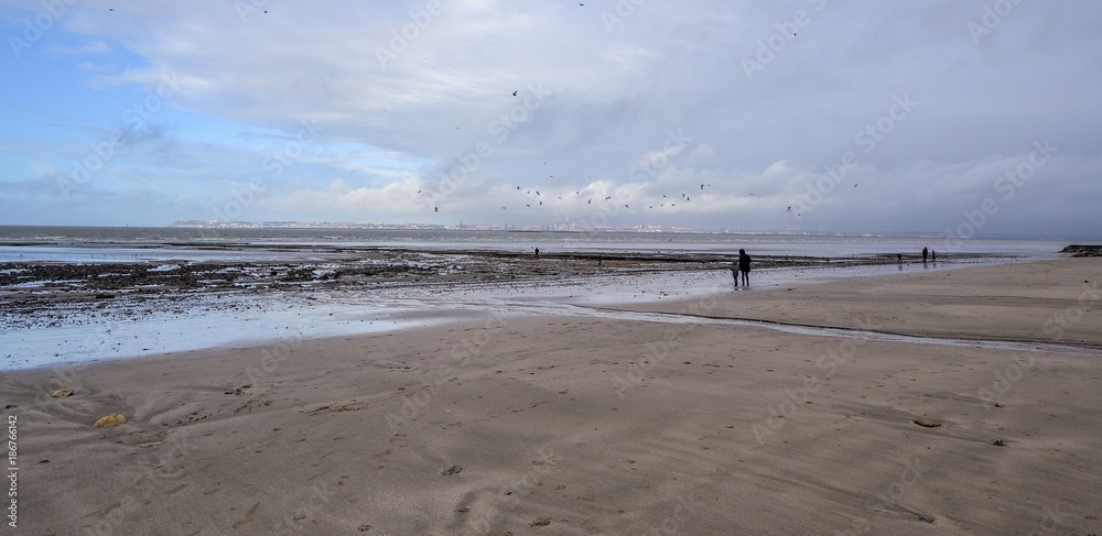 Cloudy beach Cloudy beach