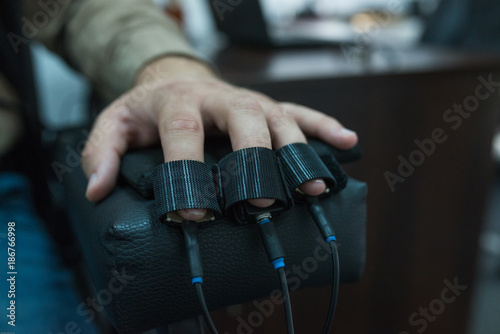  detector of truth polygraph passing the polygraph  photo