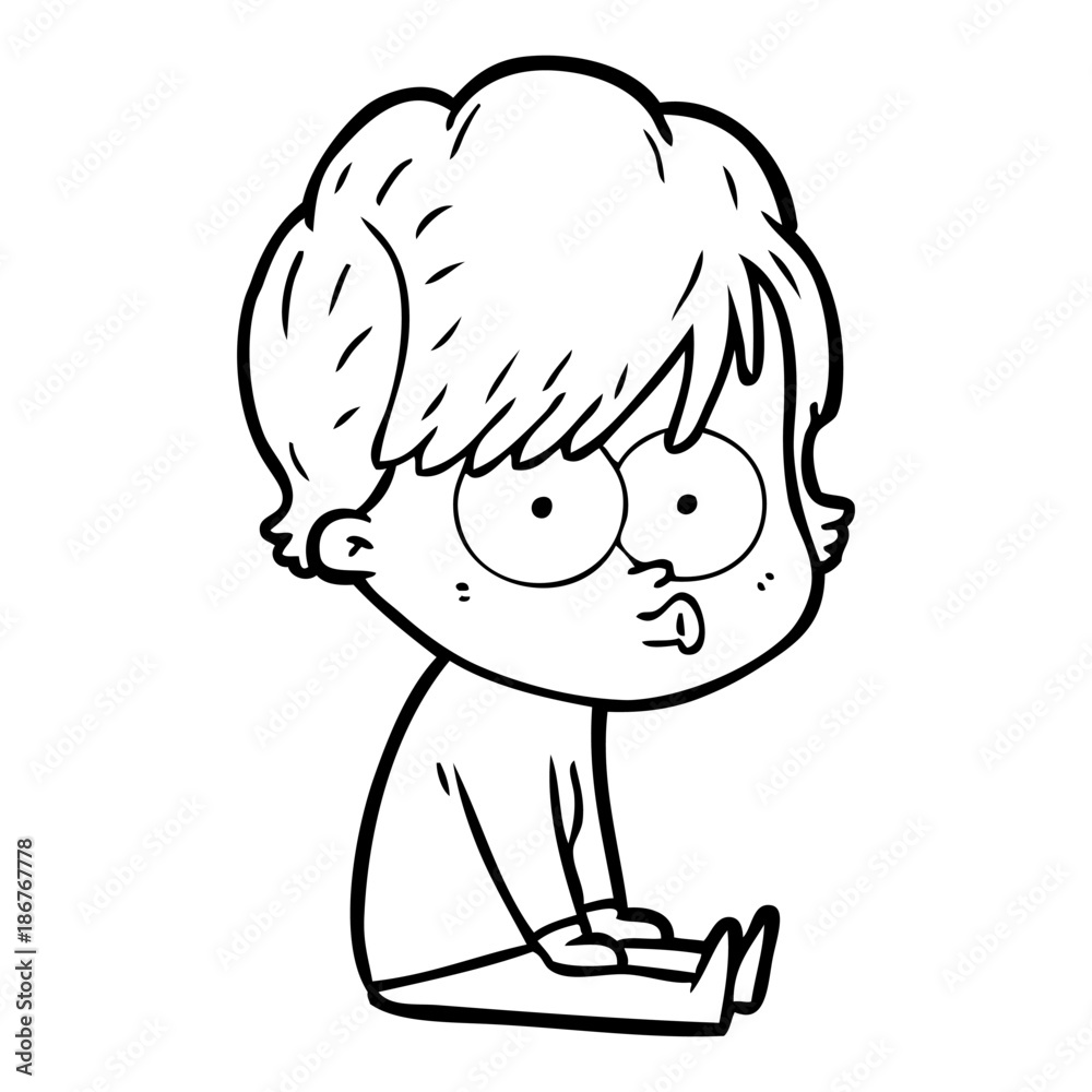 cartoon woman cartoon woman