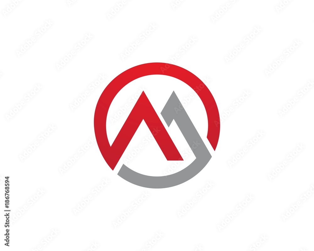 M Letter Logo Business M Letter Logo Business