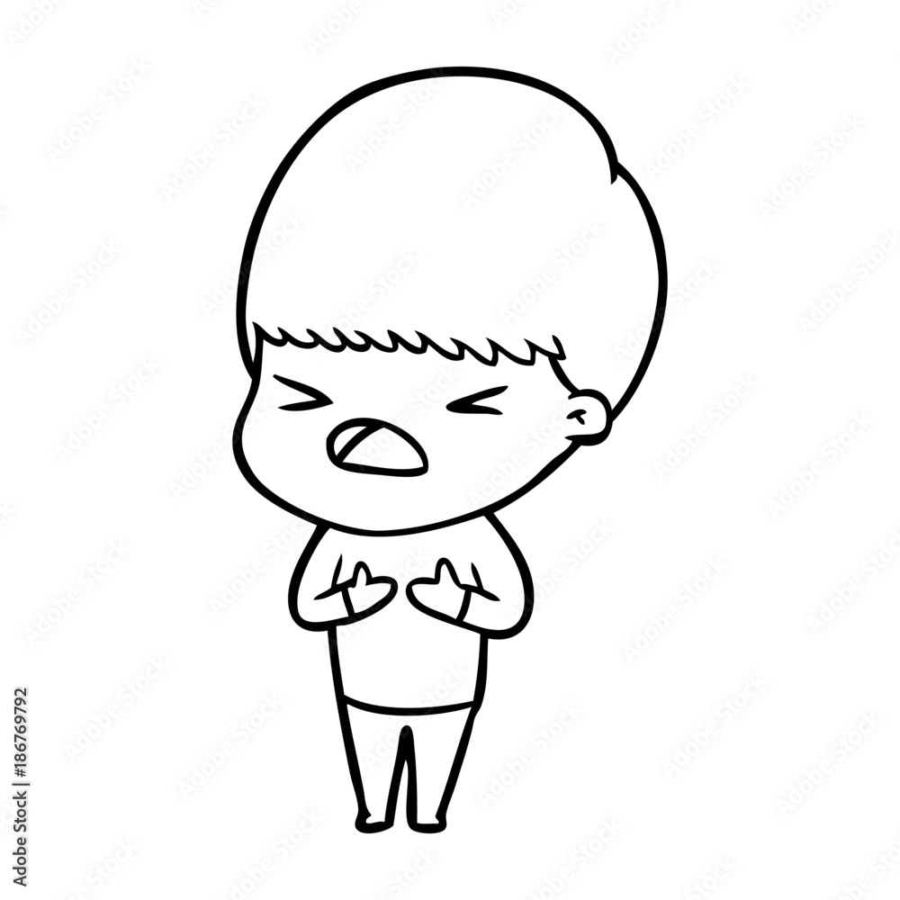 cartoon stressed man cartoon stressed man