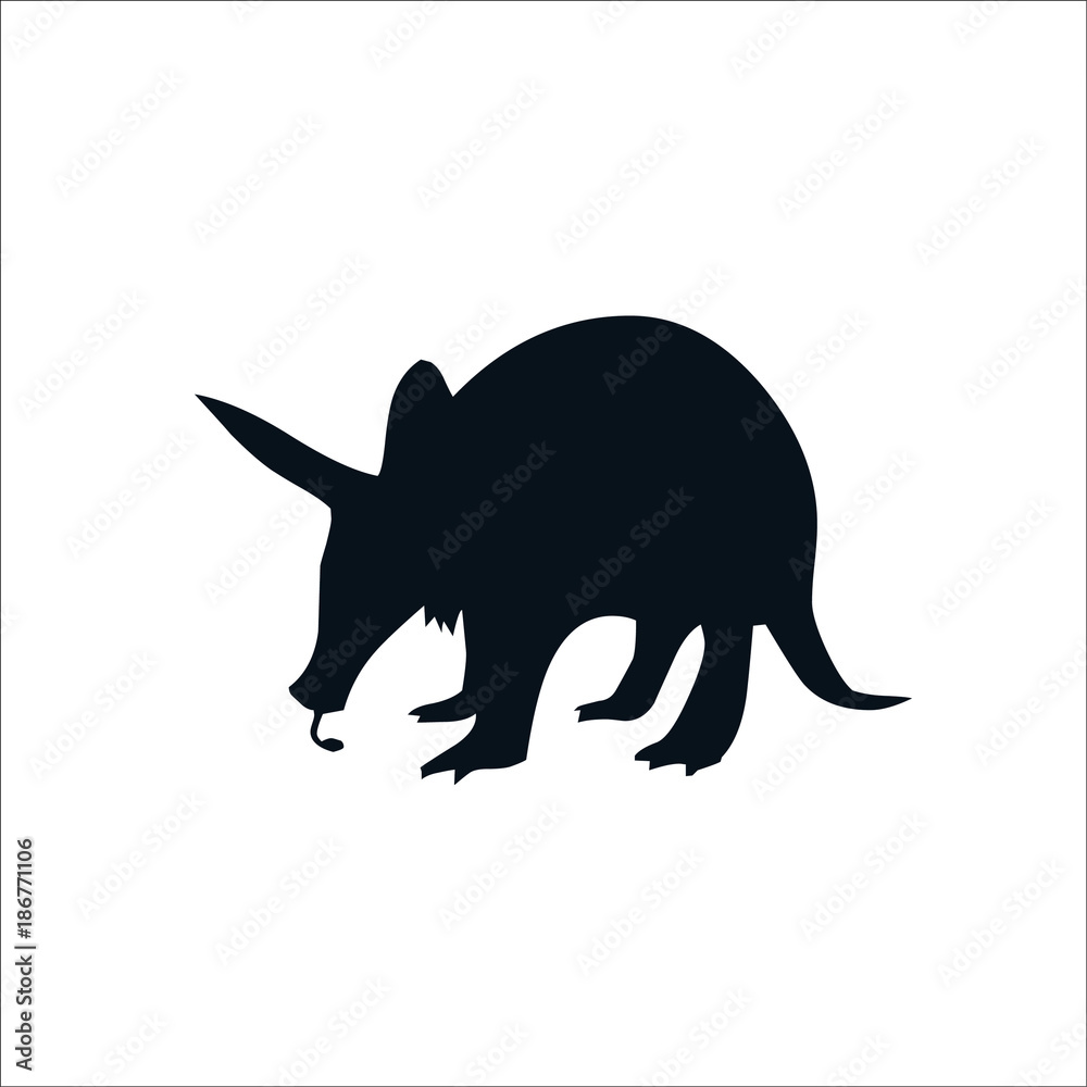 Ant eater icon. Vector Illustration Ant eater icon. Vector Illustration
