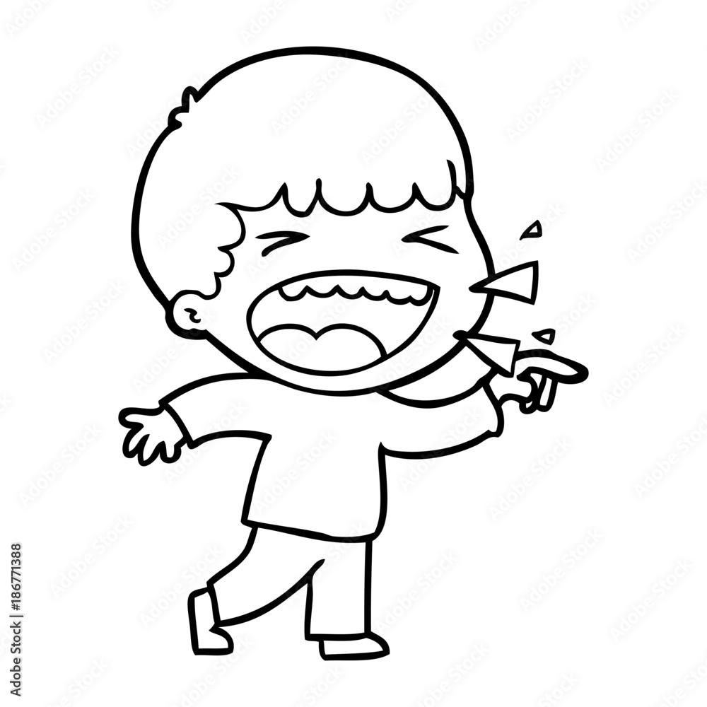cartoon laughing man cartoon laughing man
