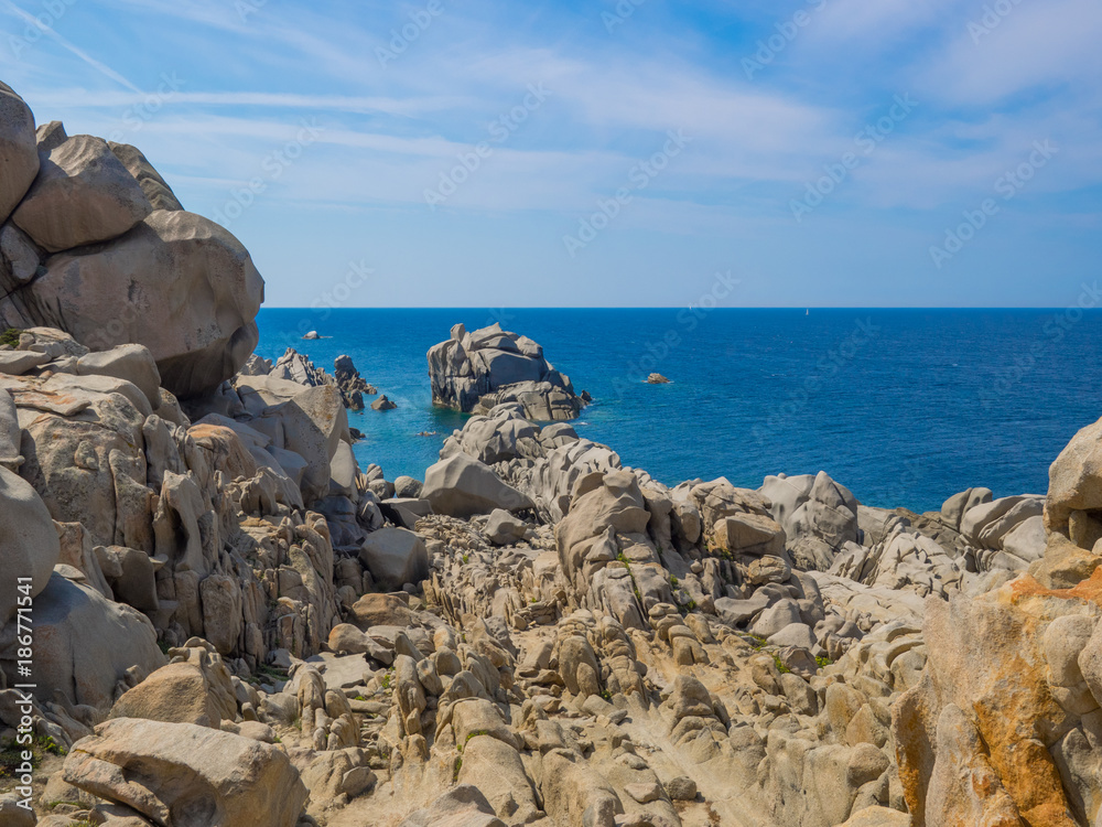 Rock formations at Capo Testa, Sardinia Rock formations at Capo Testa, Sardinia