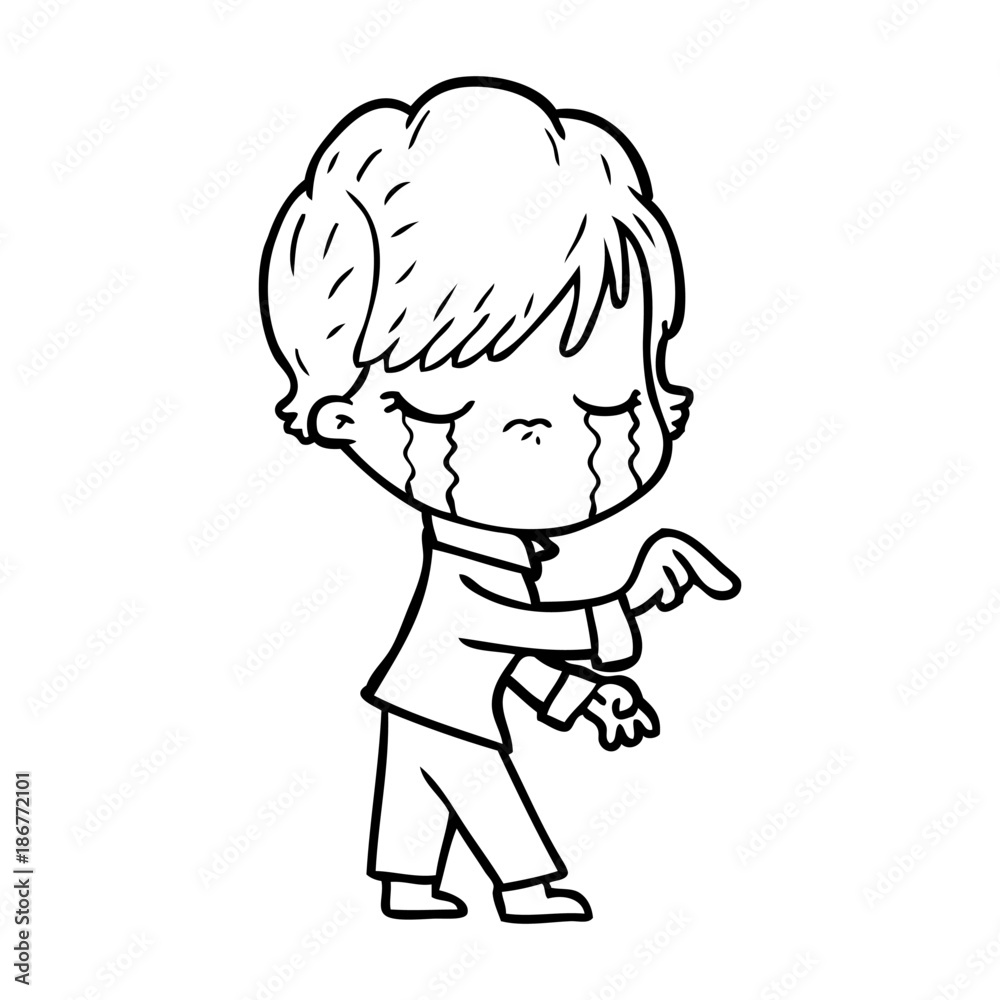 cartoon woman crying cartoon woman crying