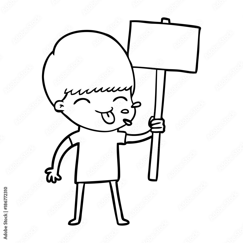 happy cartoon boy happy cartoon boy