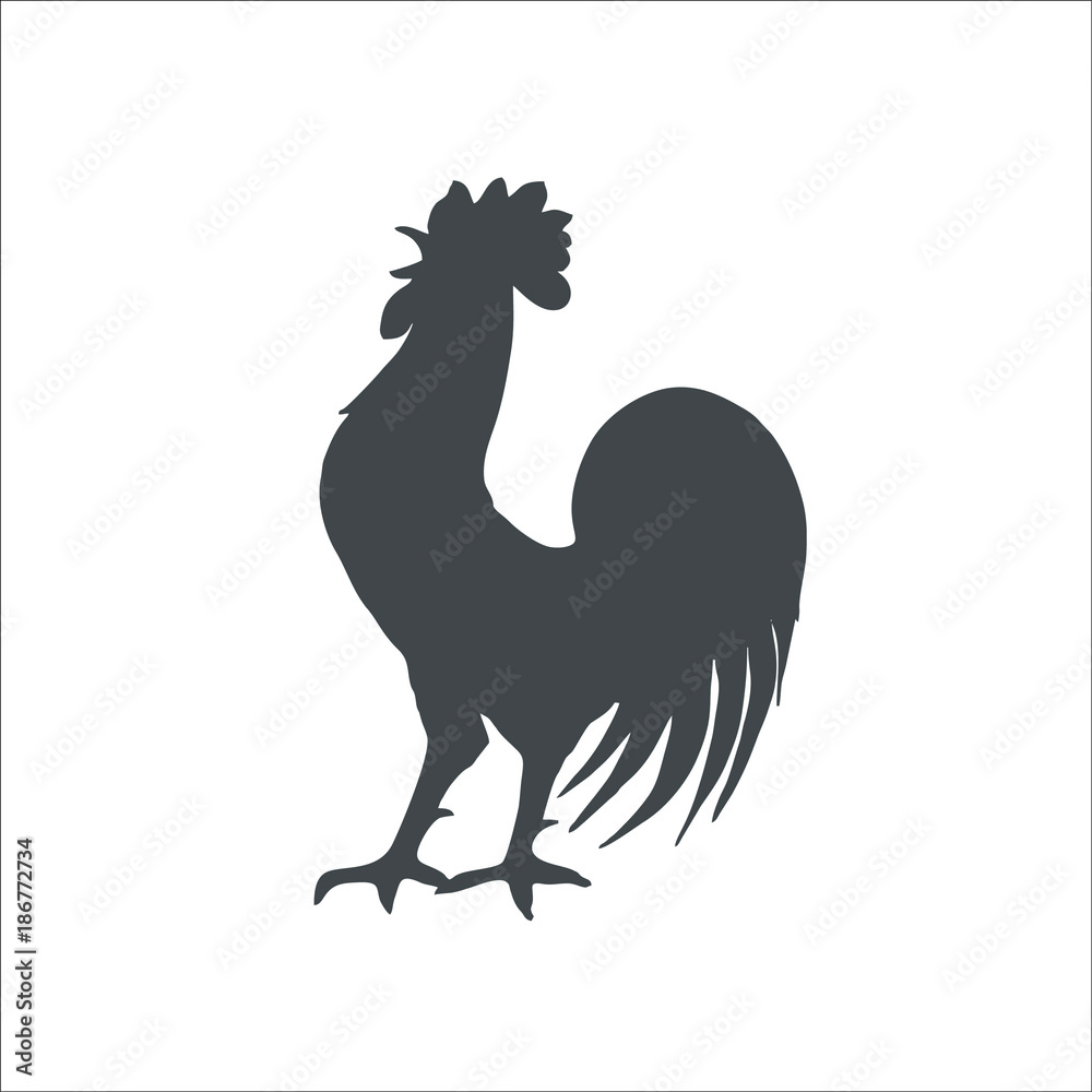 Chicken icon. Vector Illustration Chicken icon. Vector Illustration