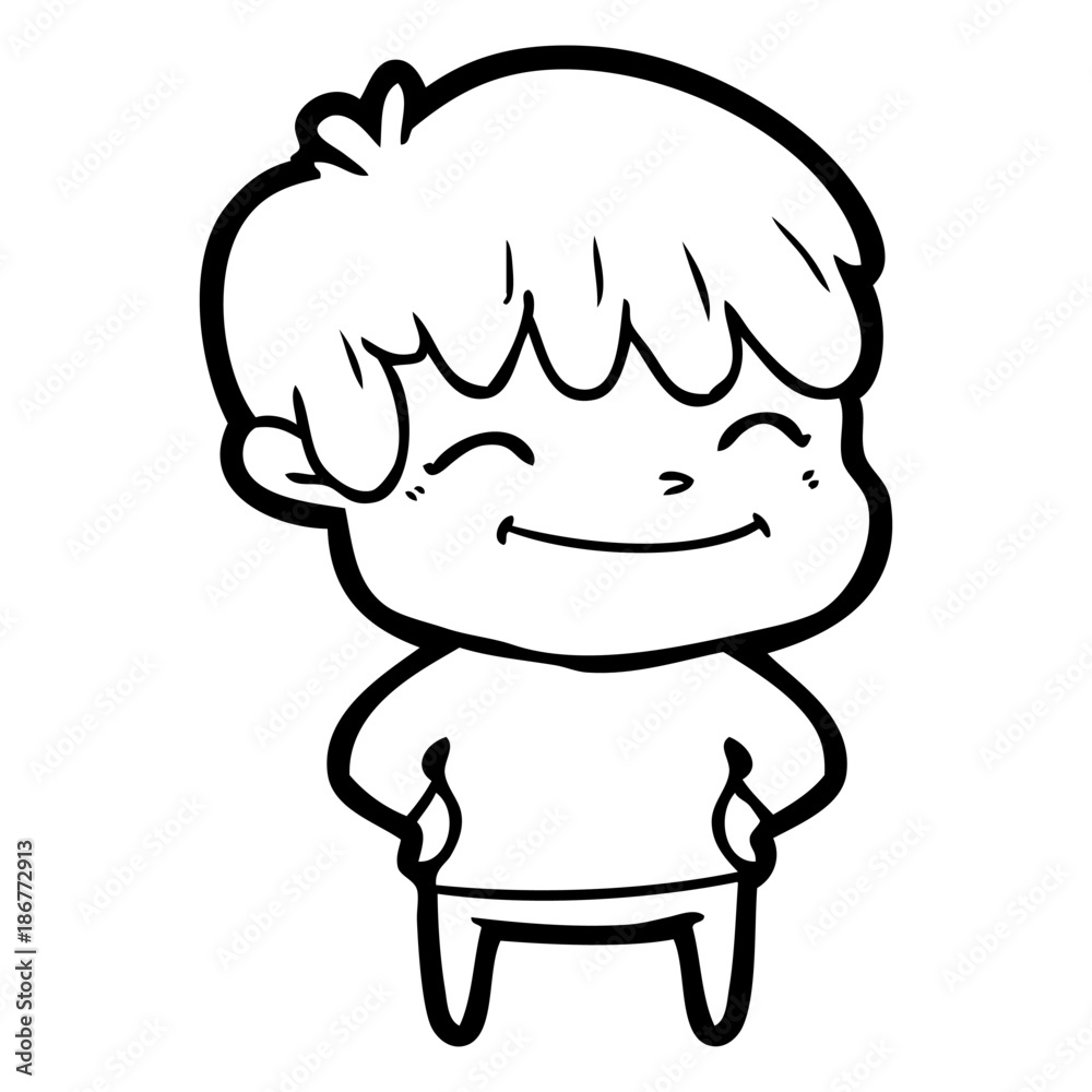 happy cartoon boy happy cartoon boy