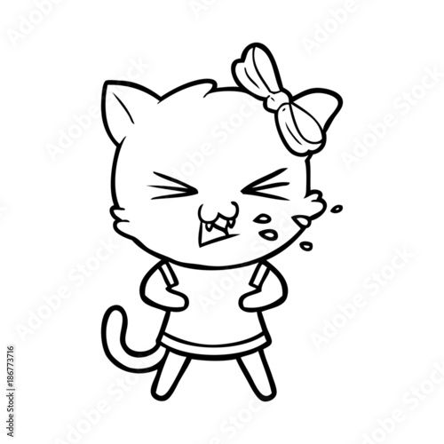 cartoon cat