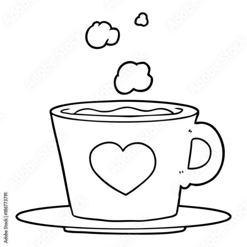 a lovely cup of coffee