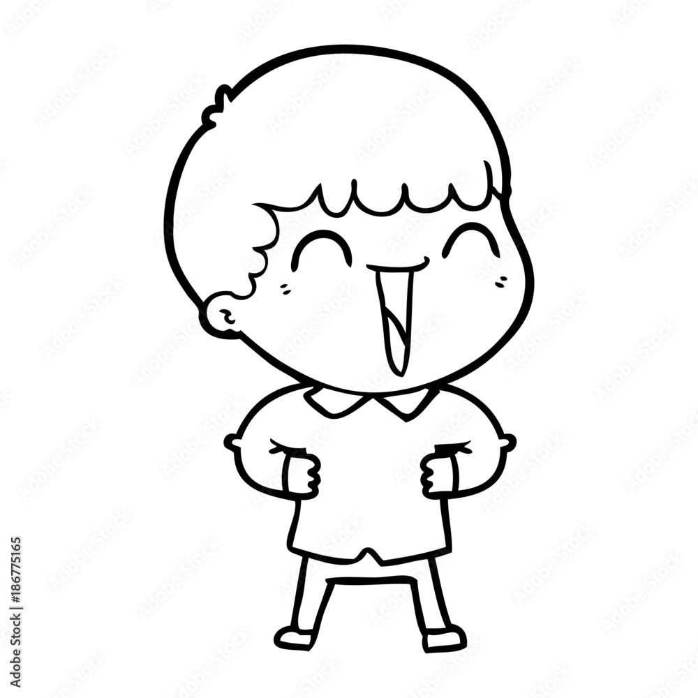 cartoon happy man cartoon happy man