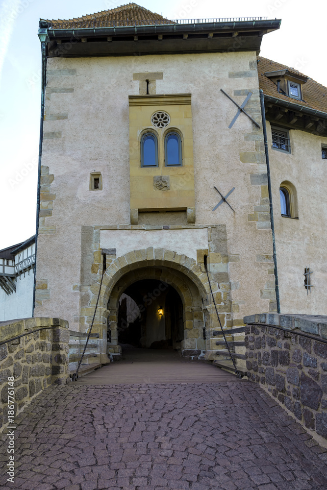 The gate of the castle