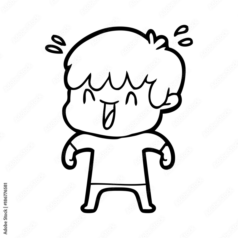 cartoon laughing boy cartoon laughing boy