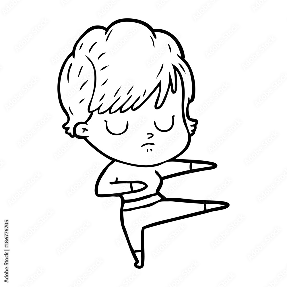 cartoon woman cartoon woman