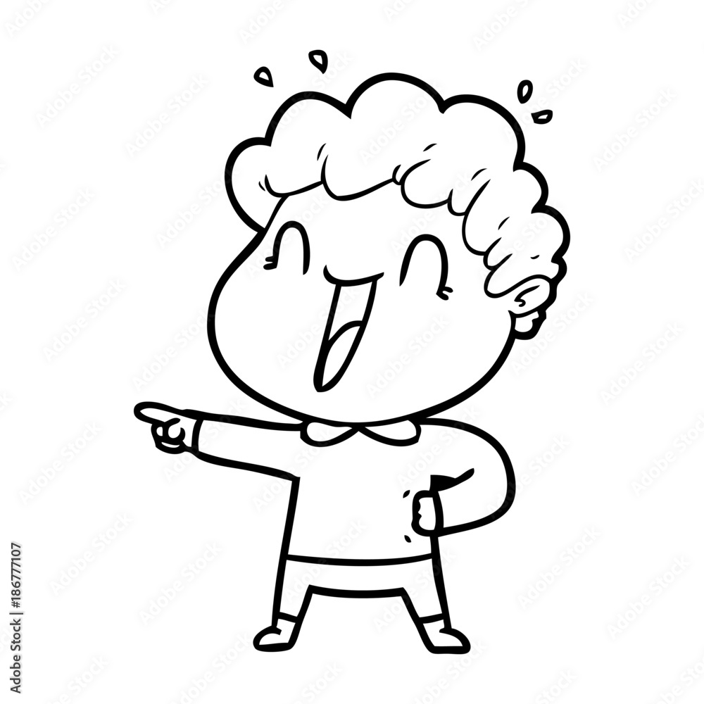 cartoon happy man cartoon happy man
