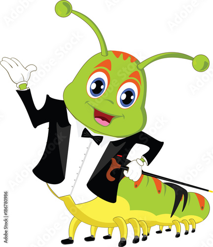 Smiling caterpillar