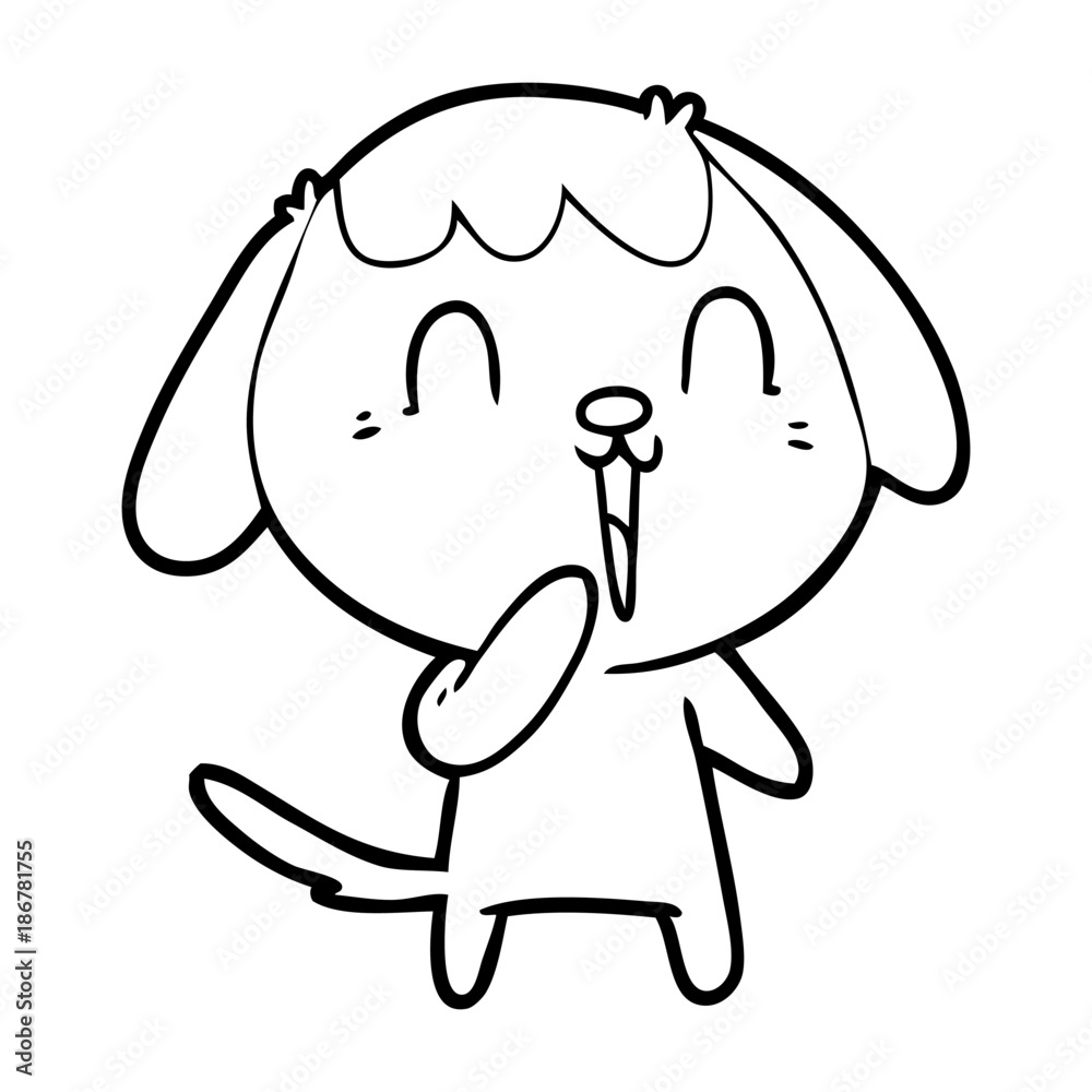 cute cartoon dog cute cartoon dog