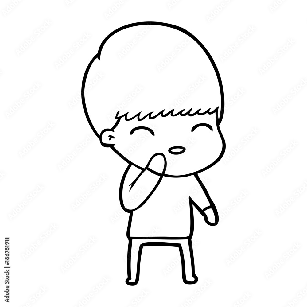 happy cartoon boy happy cartoon boy