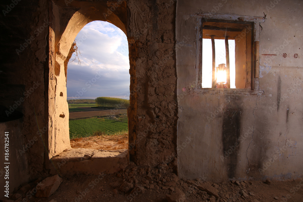 house in cave in village Remolinos, zaragoza spain house in cave in village Remolinos, zaragoza spain