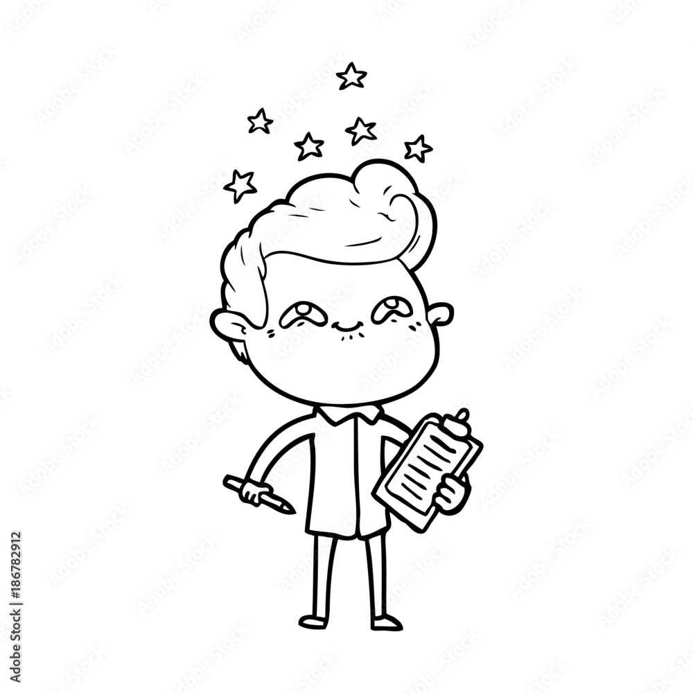 cartoon excited man cartoon excited man