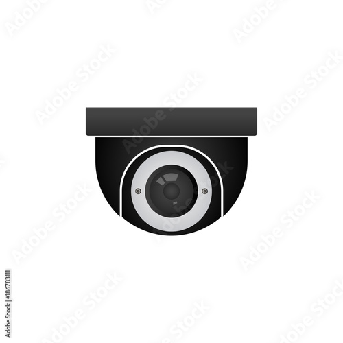 CCTV surveillance camera icon