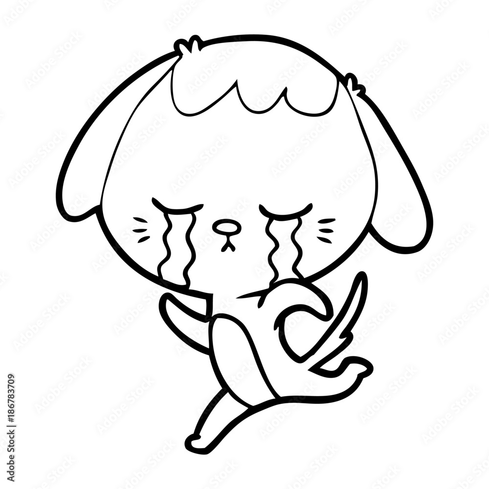 cartoon dog crying cartoon dog crying
