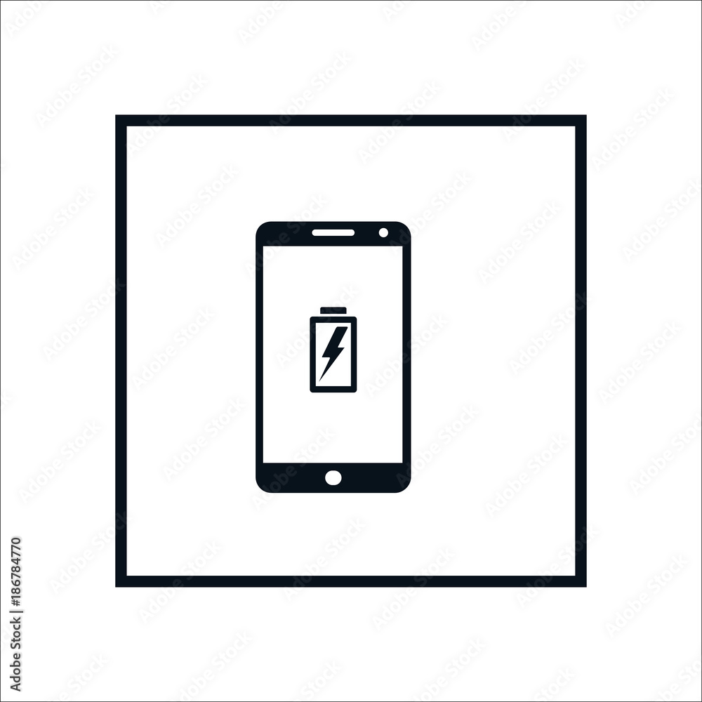 Phone icon. Illustration Phone icon. Illustration