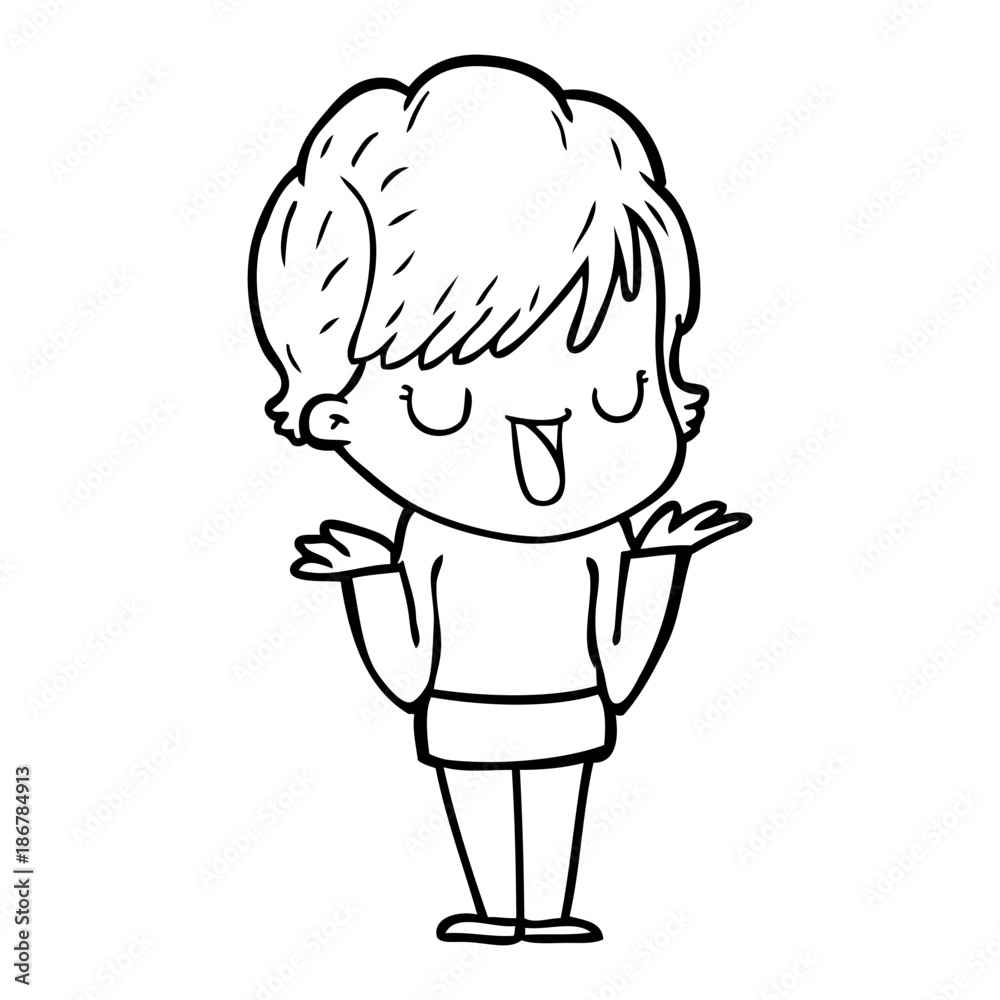 cartoon woman talking cartoon woman talking