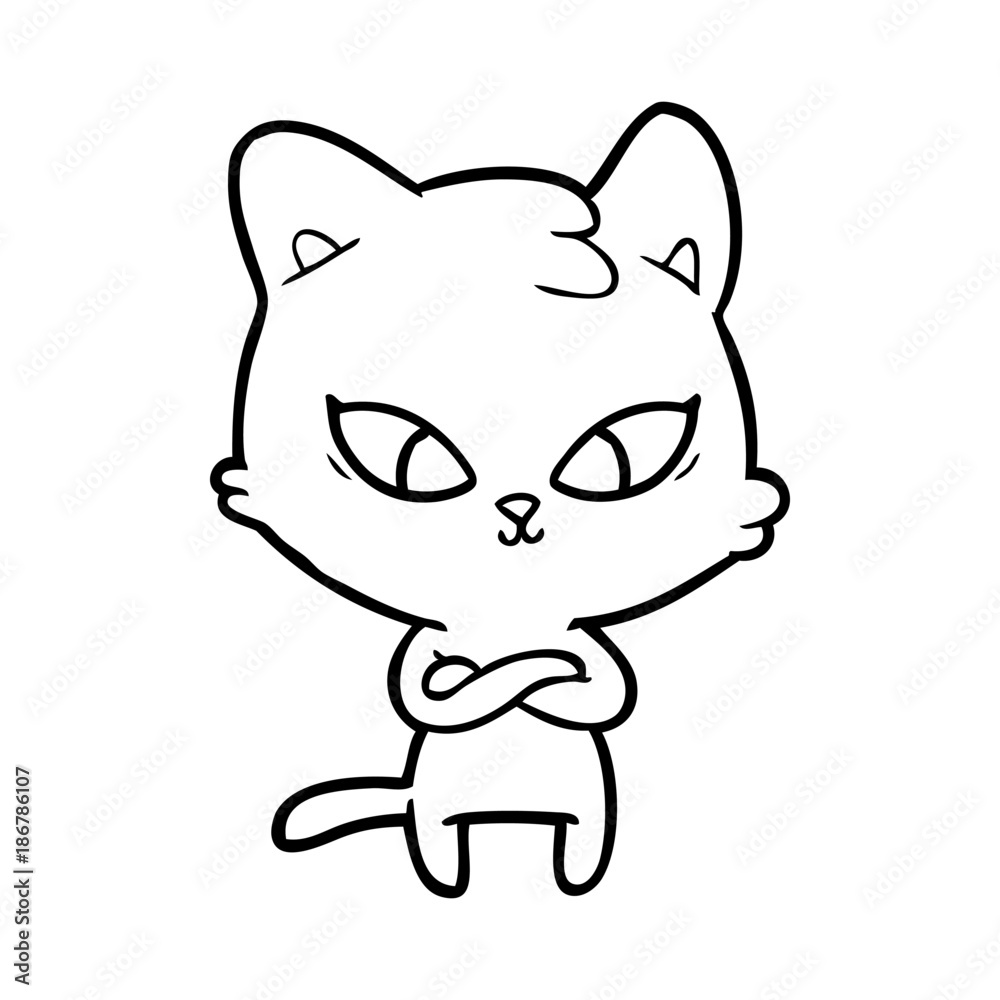 cute cartoon cat cute cartoon cat