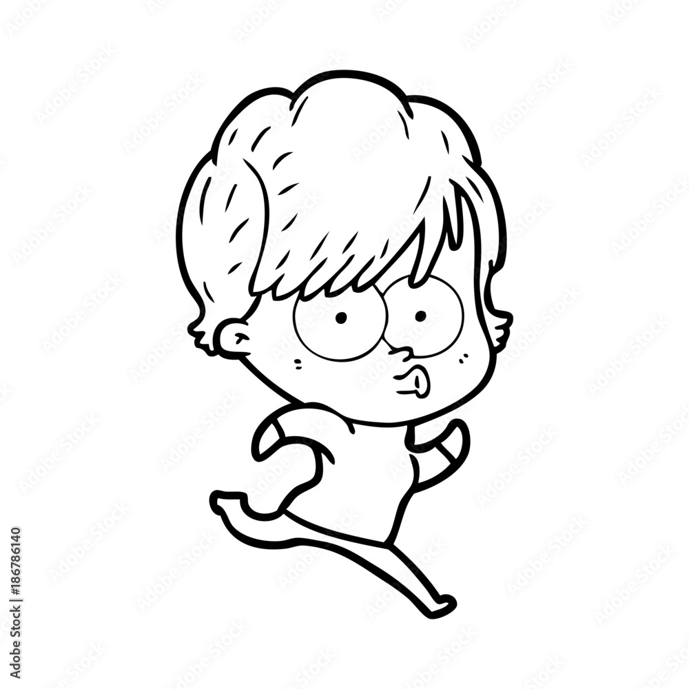 cartoon woman cartoon woman