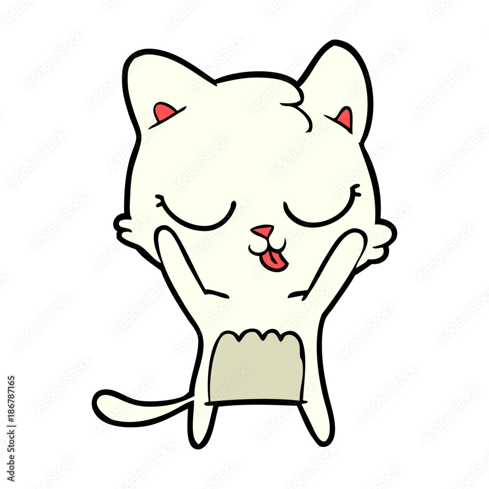 cute cartoon cat cute cartoon cat