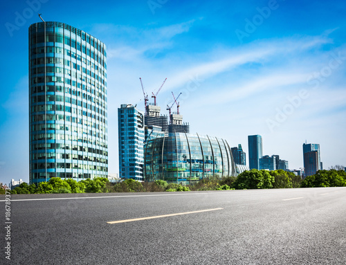 Photography modern business center in hongkong