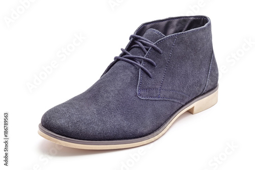 blue suede shoe