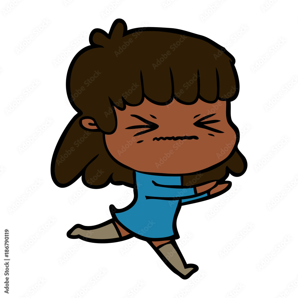 cartoon woman cartoon woman