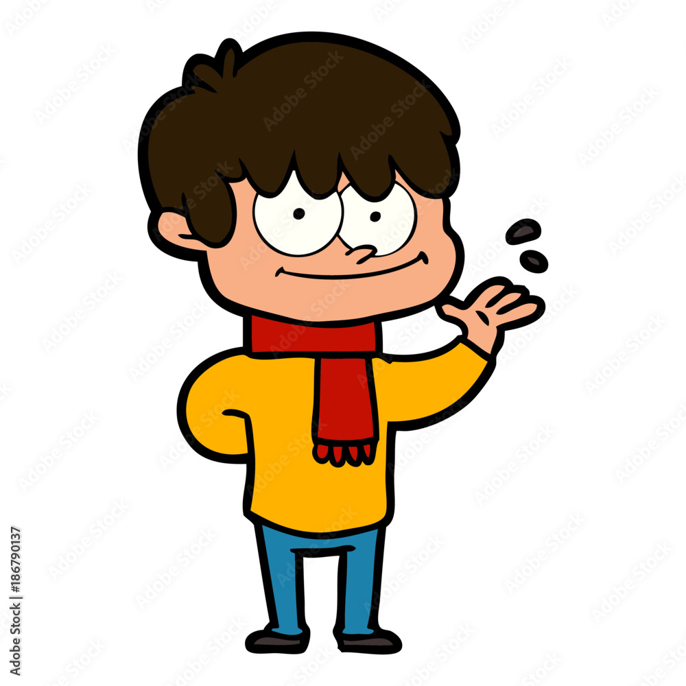 happy cartoon man happy cartoon man