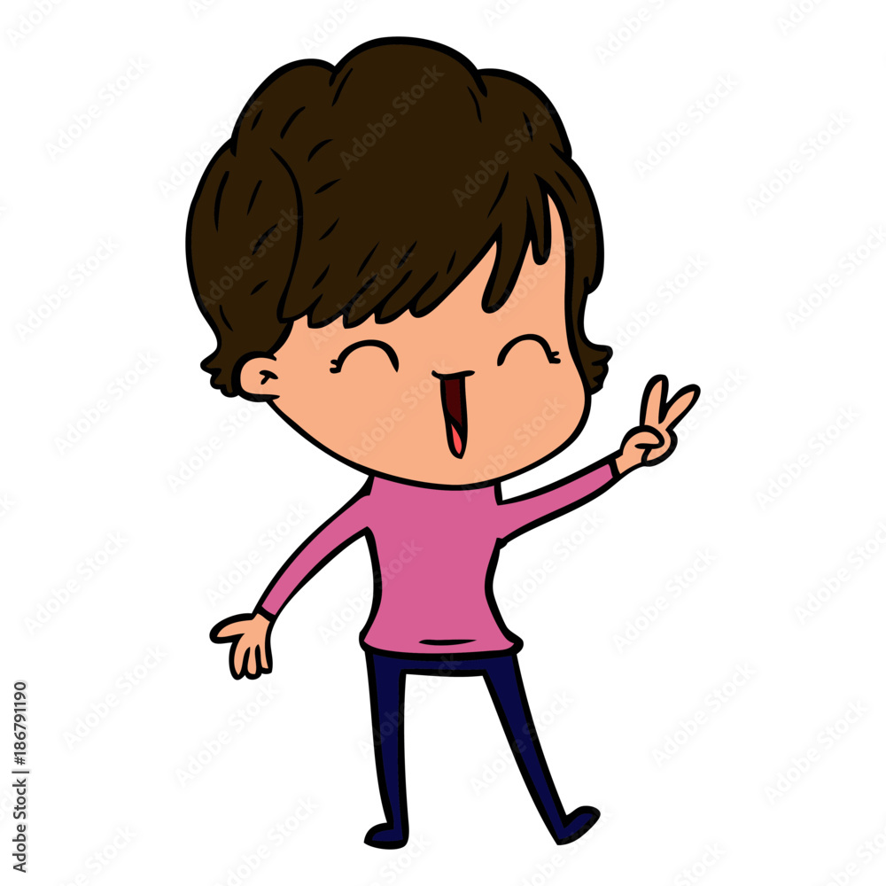 cartoon laughing woman cartoon laughing woman