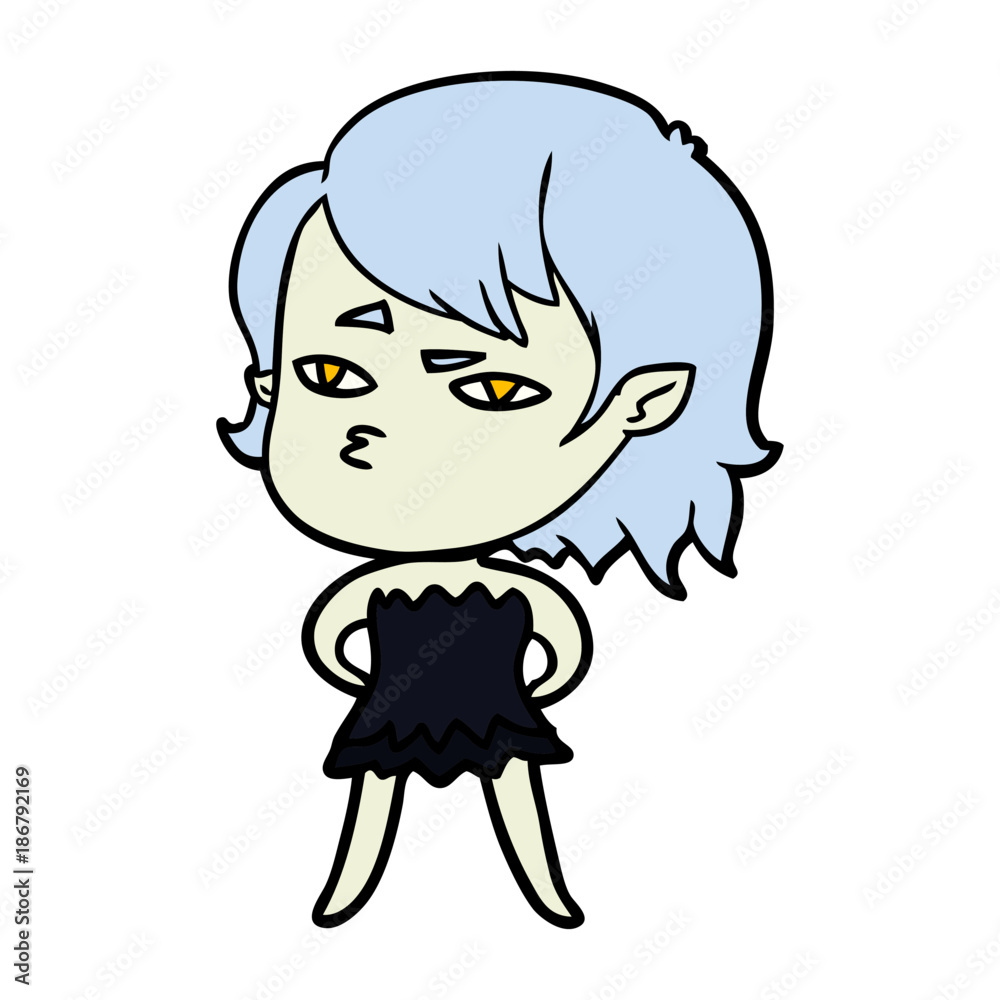 cartoon vampire girl cartoon vampire girl