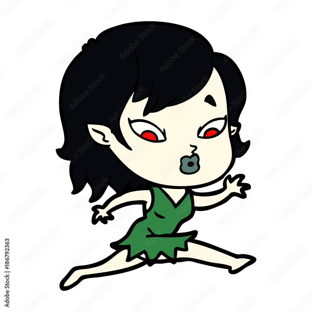 cute cartoon vampire girl cute cartoon vampire girl