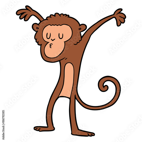 cartoon monkey