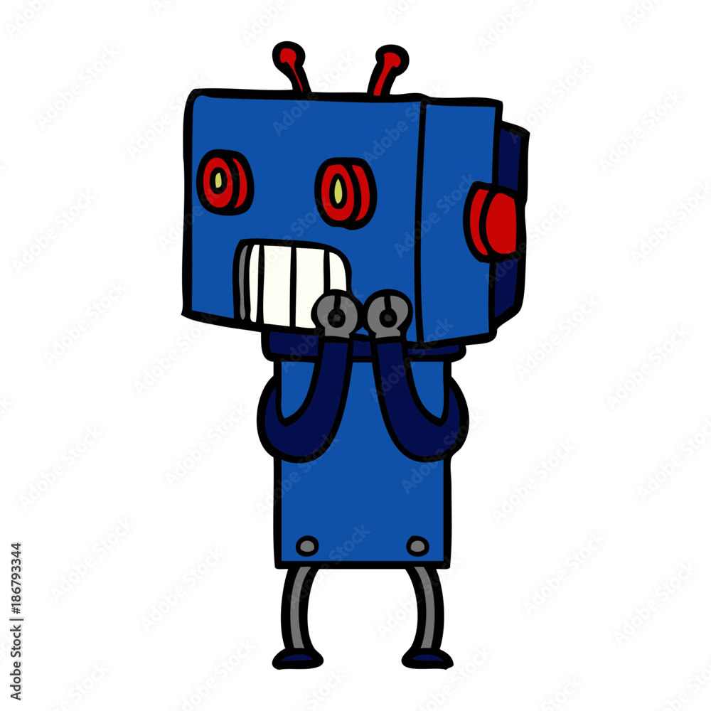cartoon robot cartoon robot