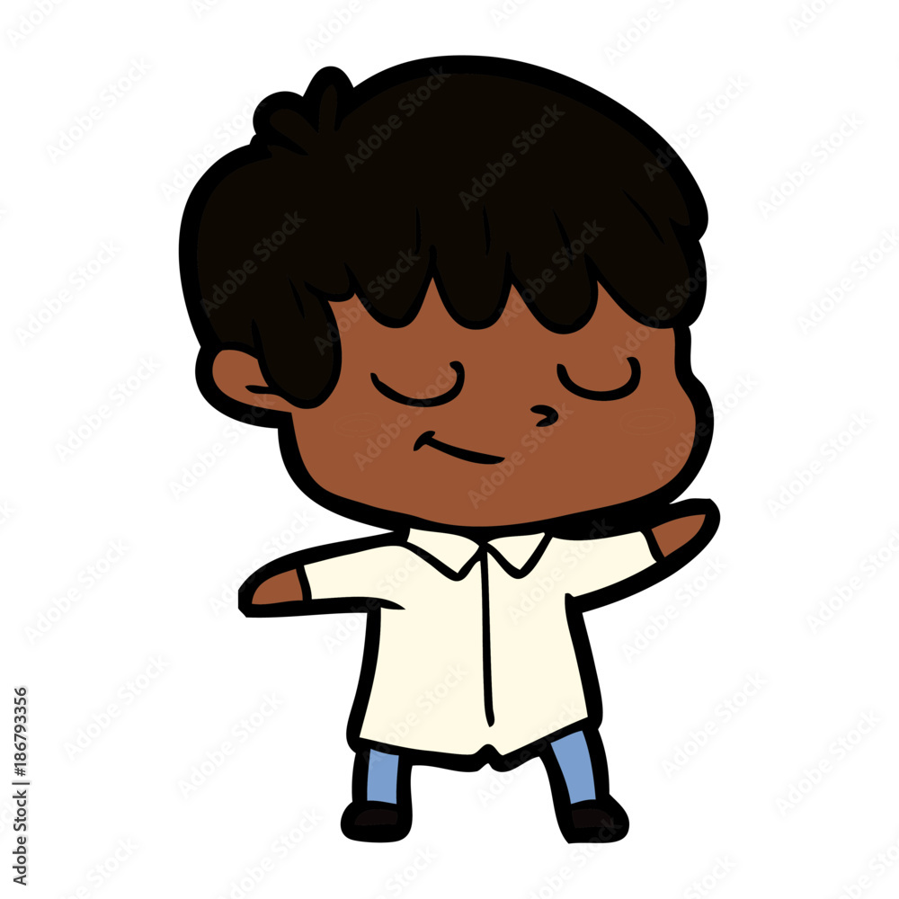 cartoon happy boy cartoon happy boy