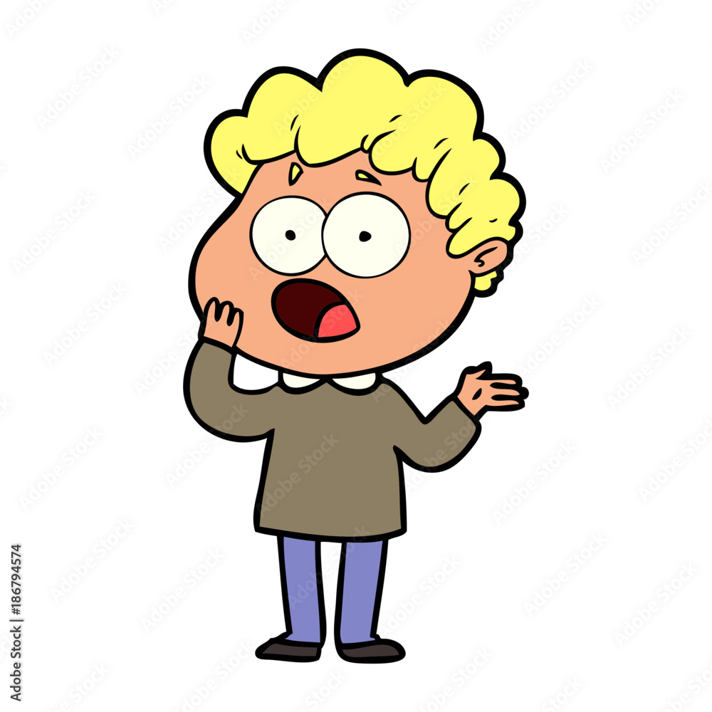 cartoon man gasping in surprise cartoon man gasping in surprise
