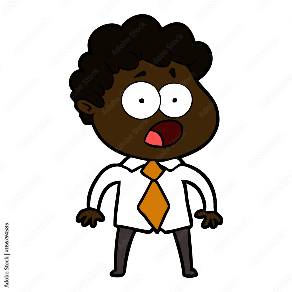 cartoon man gasping in surprise cartoon man gasping in surprise