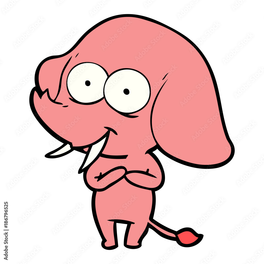 happy cartoon elephant happy cartoon elephant