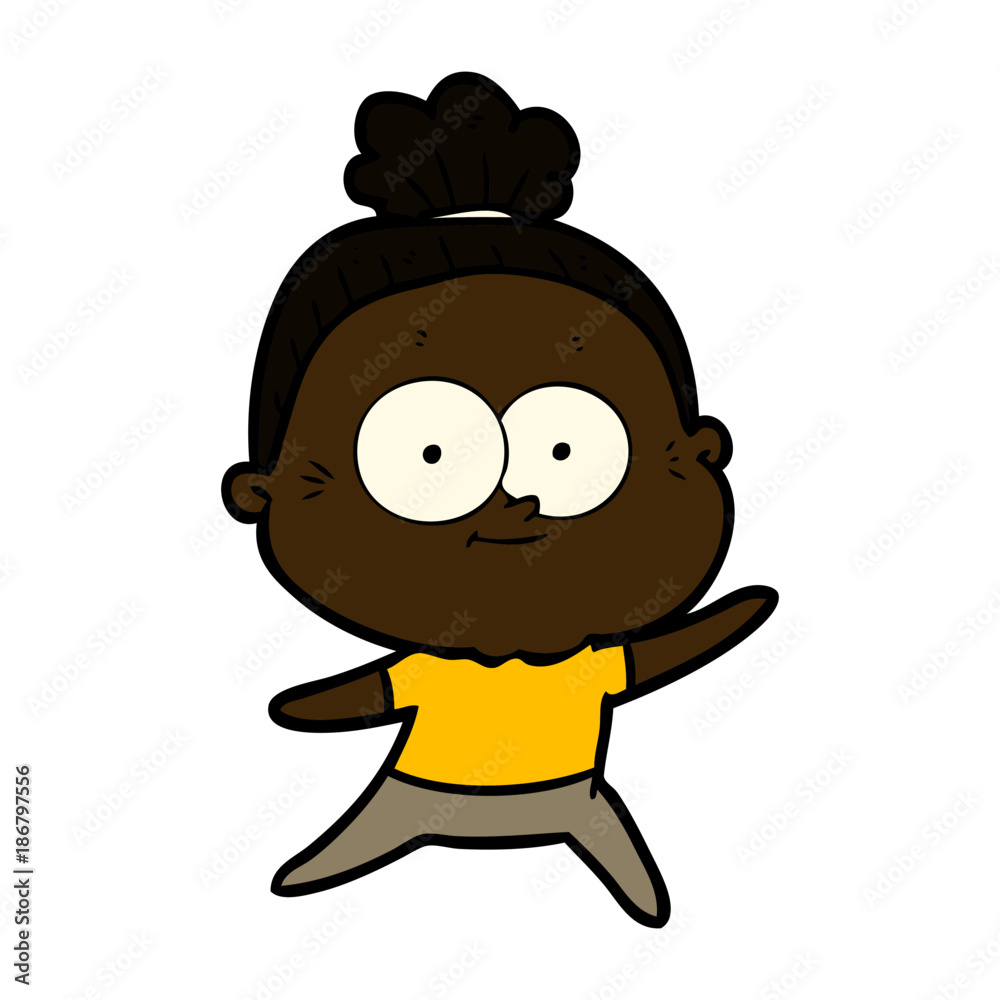 cartoon happy old woman cartoon happy old woman