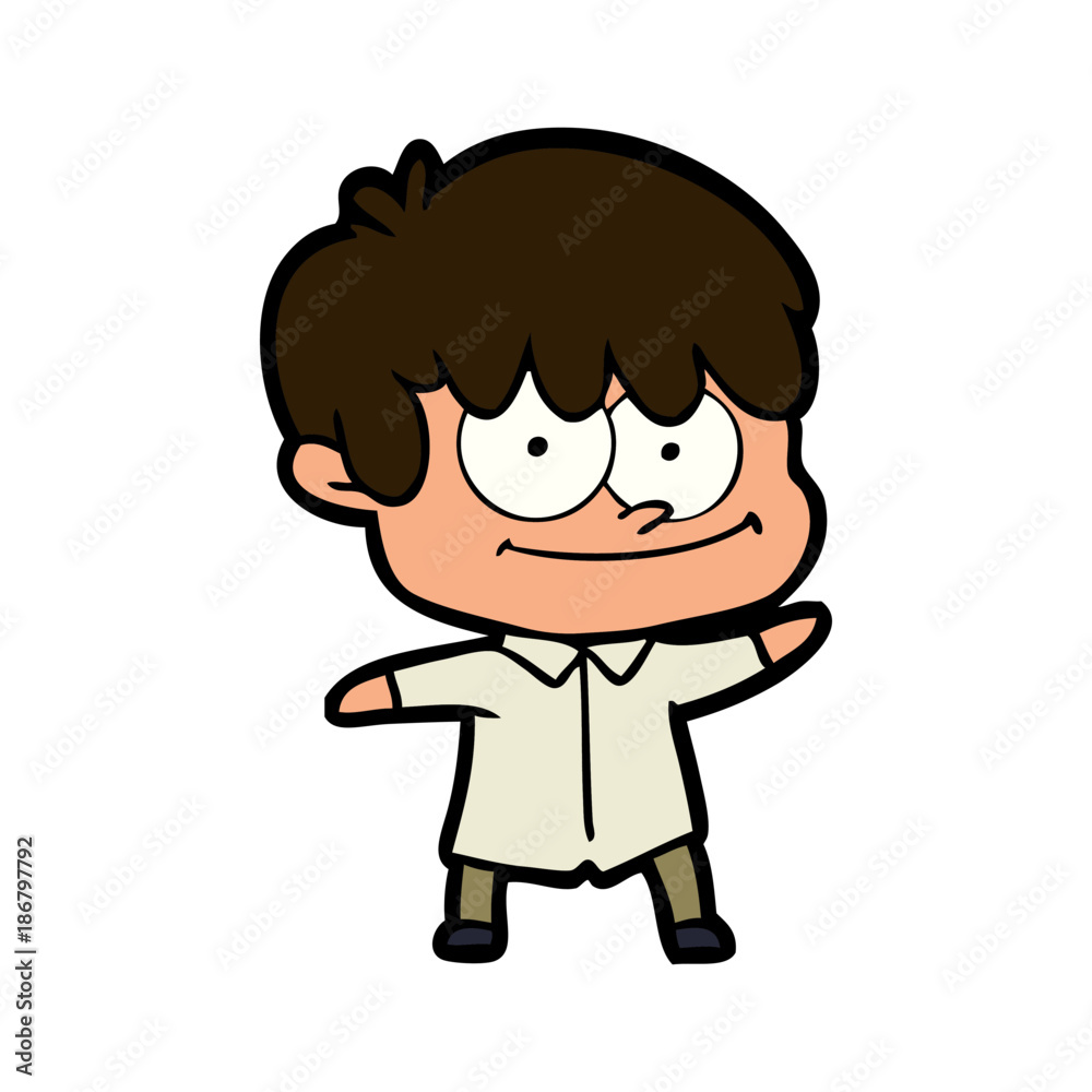 happy cartoon man happy cartoon man