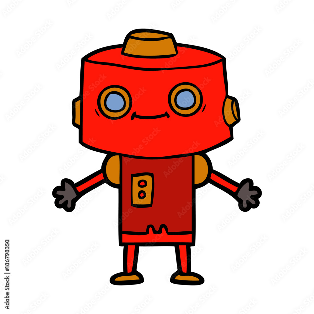 cartoon robot cartoon robot