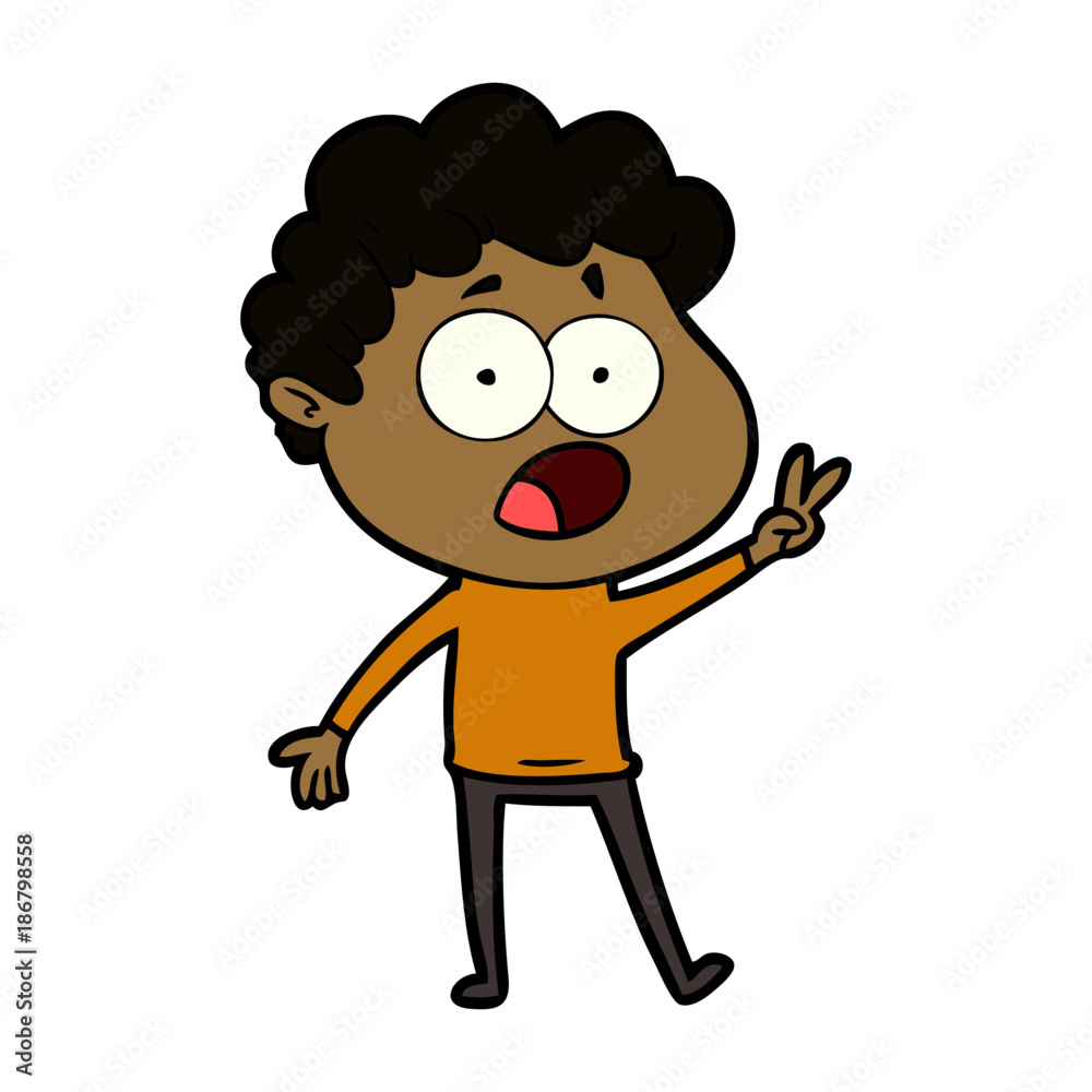 cartoon man gasping in surprise cartoon man gasping in surprise