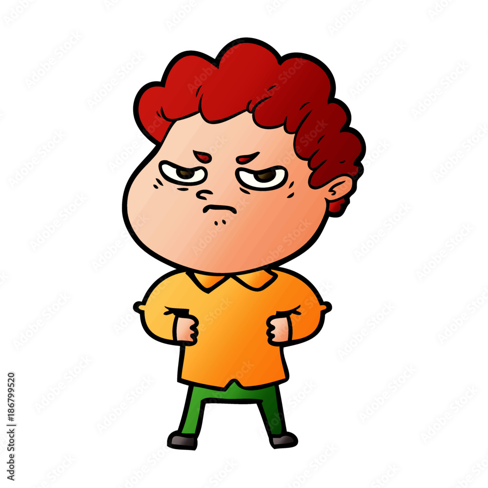 cartoon angry man cartoon angry man