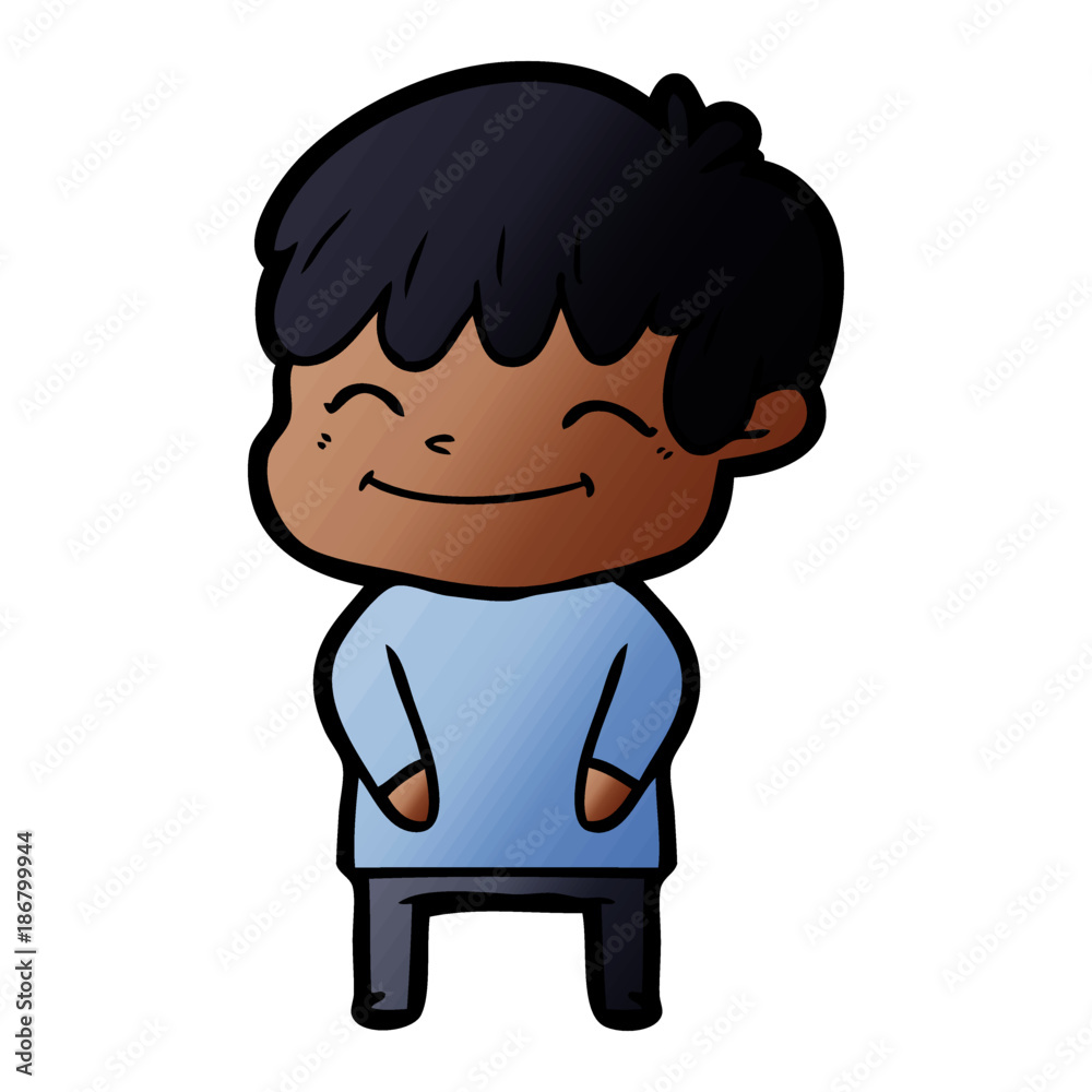 cartoon happy boy cartoon happy boy